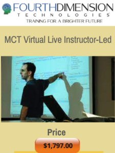 microsoft certified trainer course
